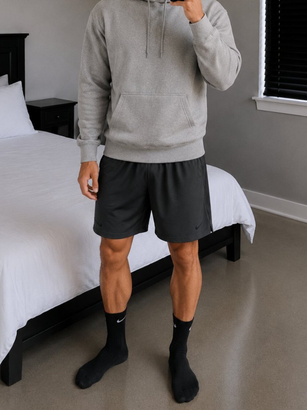 Nike Dri-FIT Hybrid Training Shorts 833265-061 (Medium) Black Basketball Gym Wor